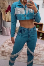 Carregar imagem no visualizador da galeria, Conjunto Jeans Goitá