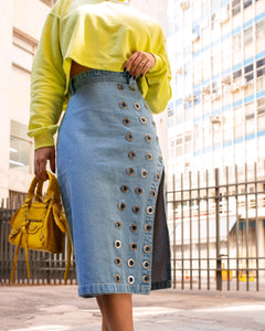 Saia Jeans Eliedi