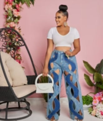 Calca Jeans Trevo