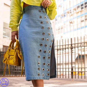 Saia Jeans Eliedi