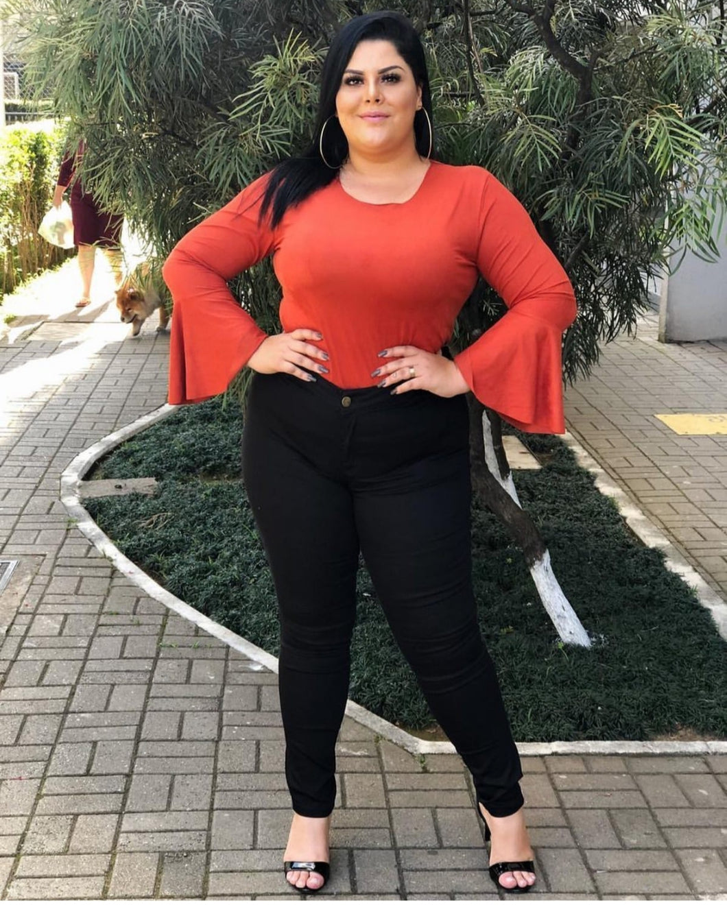 Calça Preta Plus Size