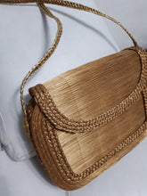 Carregar imagem no visualizador da galeria, Bolsa de Capim Dourado Retangular Pasta