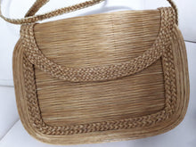 Carregar imagem no visualizador da galeria, Bolsa de Capim Dourado Retangular Pasta