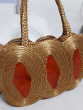 Carregar imagem no visualizador da galeria, Bolsa de Capim Dourado Rubi