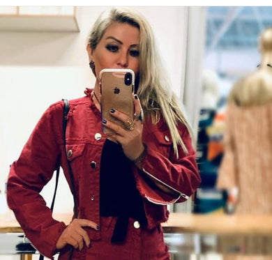 Jaqueta Jeans Colors