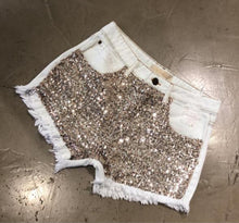Carregar imagem no visualizador da galeria, Shorts Jeans Paetê