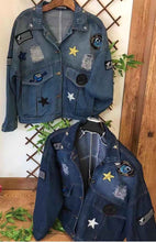 Carregar imagem no visualizador da galeria, Jaqueta Jeans Customização