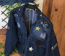 Carregar imagem no visualizador da galeria, Jaqueta Jeans Customização