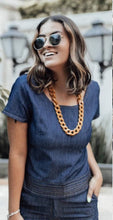 Carregar imagem no visualizador da galeria, Blusa Jeans Frida