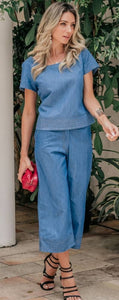 Blusa Jeans Frida