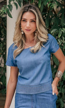 Carregar imagem no visualizador da galeria, Blusa Jeans Frida