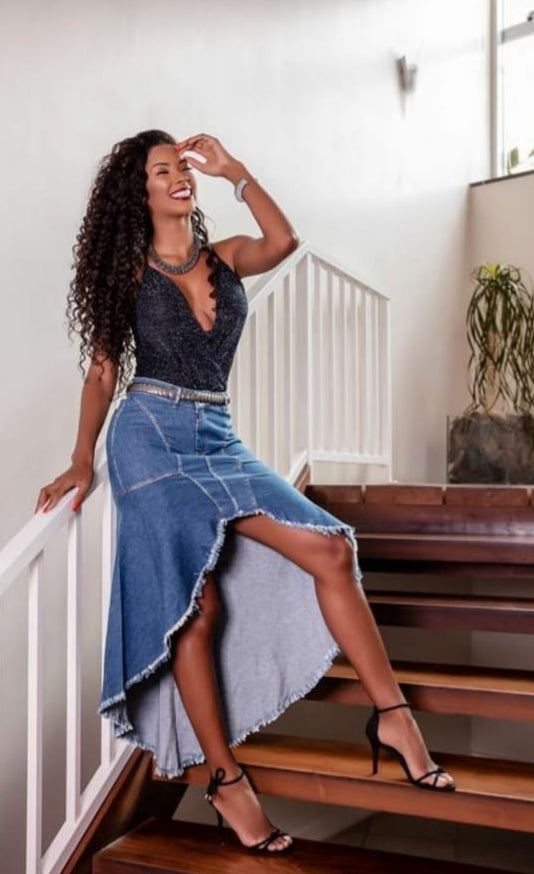 Saia Jeans Filomena