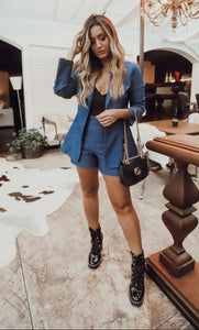 Shorts jeans com elastano leve Tilde