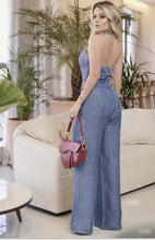 Carregar imagem no visualizador da galeria, Macacão jeans leve Kamila