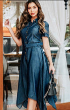 Carregar imagem no visualizador da galeria, Vestido Jeans Shakira