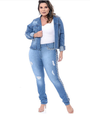 Calça jeans plus size Betina