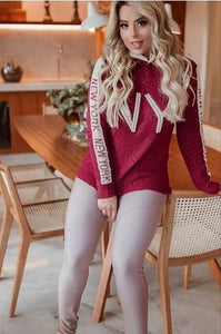 Blusa manga longa NY