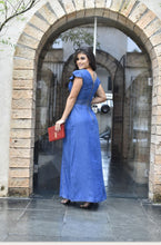 Carregar imagem no visualizador da galeria, Vestido Longo Jeans Elaine
