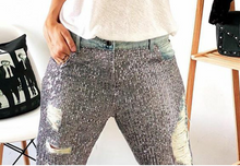 Carregar imagem no visualizador da galeria, Calça Jeans Paetê Karina