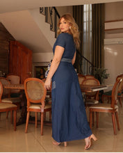 Carregar imagem no visualizador da galeria, Vestido Jeans Longo Fiandra