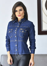 Carregar imagem no visualizador da galeria, camisa jeans suzel