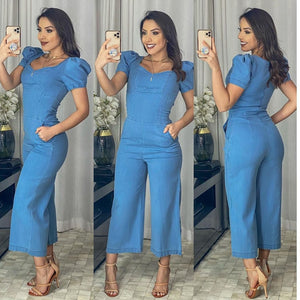 Macacão jeans Perla