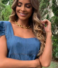 Carregar imagem no visualizador da galeria, Vestido Jeans sueli