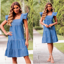 Carregar imagem no visualizador da galeria, Vestido Jeans sueli