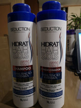 Carregar imagem no visualizador da galeria, Jota &amp; Ene Seduction Pro  Hidrat Hair SOS 6 x 1 - Kit Shampoo e Condicionador 2000 ml