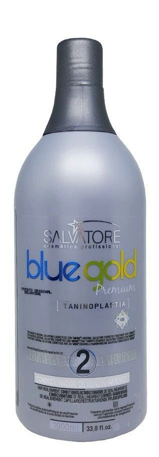 Salvatore Progressiva Blue Gold Premium Condicionador - Passo 