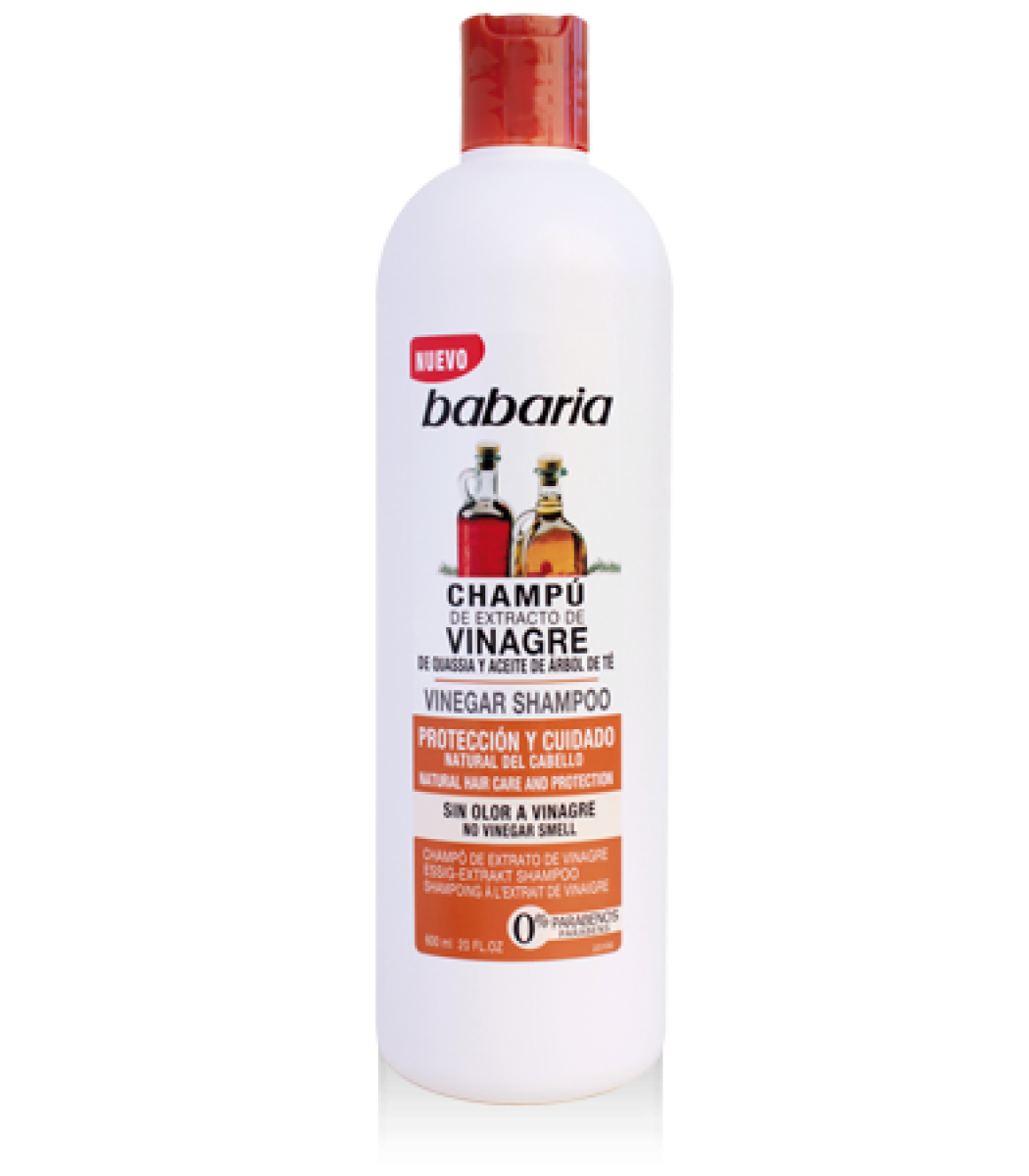 Berioska Babaria Shampoo Vinagre e Chá 600 ml