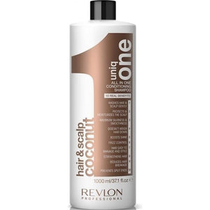 Revlon UniqOne All in One Coconut Hair & Scalp Conditioning Shampoo Professional 1000 ml