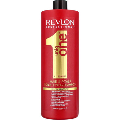 Revlon UniqOne All in One  Hair & Scalp Conditioning Shampoo Professional 1000 ml