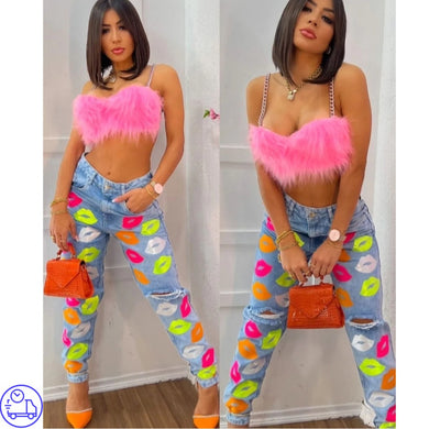 Calça Jeans Kiss Me