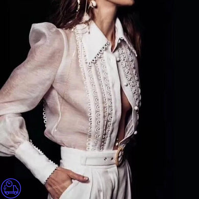 Camisa Guipir Luxo Luar