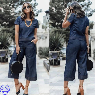 Conjunto Jeans Leve Ágata