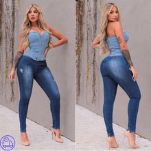 Carregar imagem no visualizador da galeria, Cropped Jeans Délia