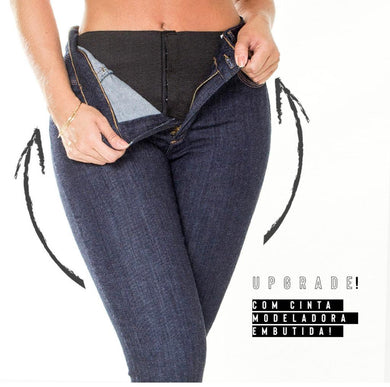 Calça com cinta modeladora Rússia