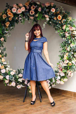 Vestido Jeans Santa Lídia