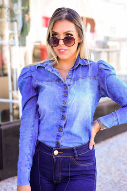 Camisa jeans Sulamita