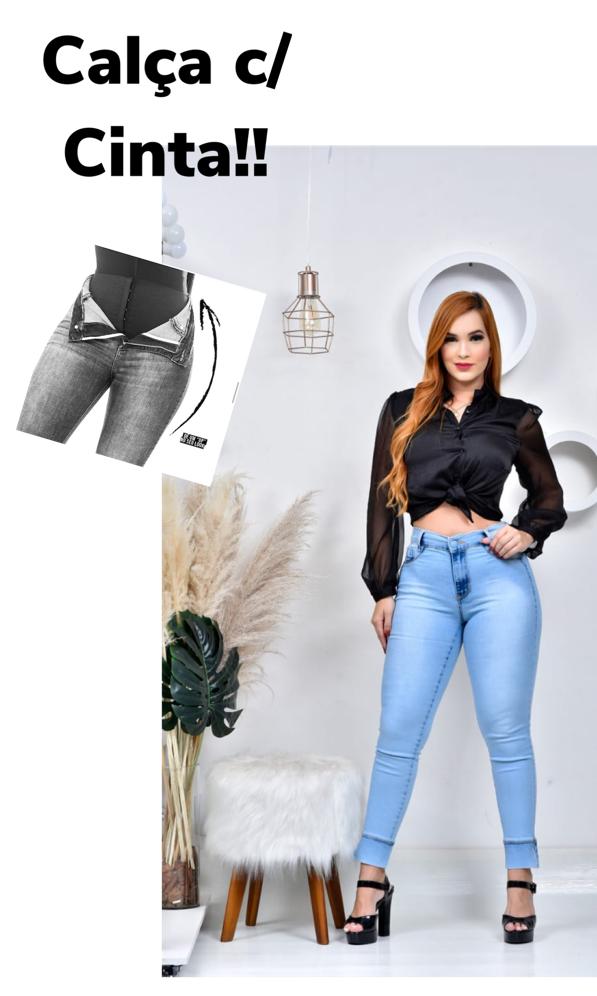 Calça Cinta Modeladora Europa