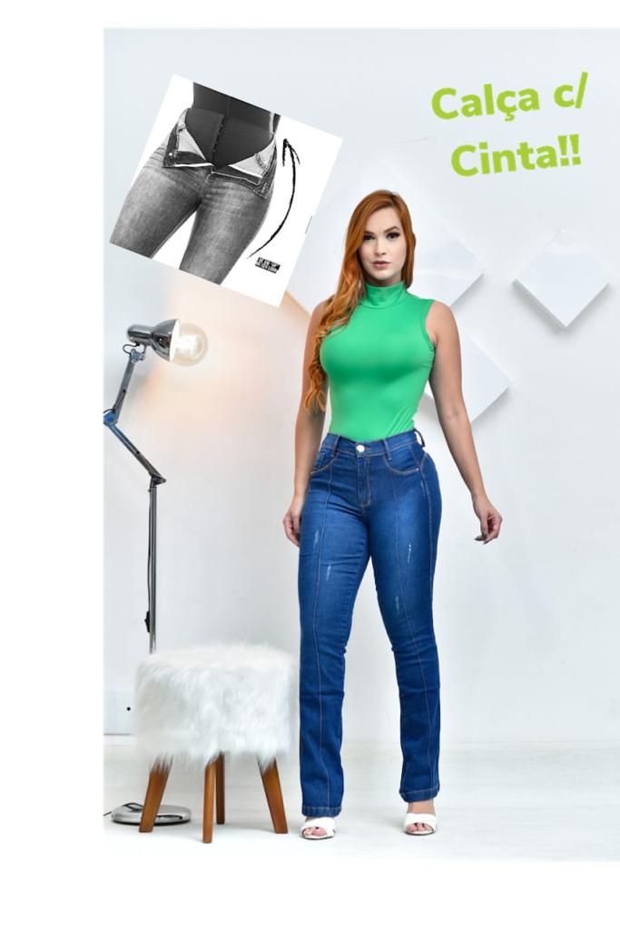 Calça cinta customizada Portugal