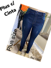 Carregar imagem no visualizador da galeria, Calça cinta customizada Portugal
