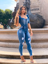 Carregar imagem no visualizador da galeria, Macacão Jeans Geórgia