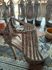 Sandália Glitter Londres