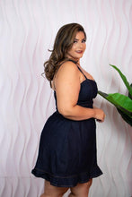 Carregar imagem no visualizador da galeria, Vestido Jeans Babado Emília