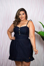 Carregar imagem no visualizador da galeria, Vestido Jeans Babado Emília