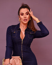 Carregar imagem no visualizador da galeria, Vestido Jeans Deise