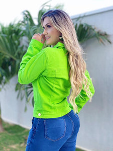 Jaqueta brim Roseane