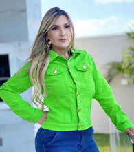 Carregar imagem no visualizador da galeria, Jaqueta brim Roseane